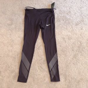NWT Nike Dri-fit purple workout leggings